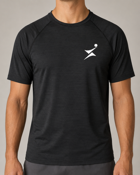 SPIKXA Men’s Featherlight Quick-Dry Gym & Training T-Shirt