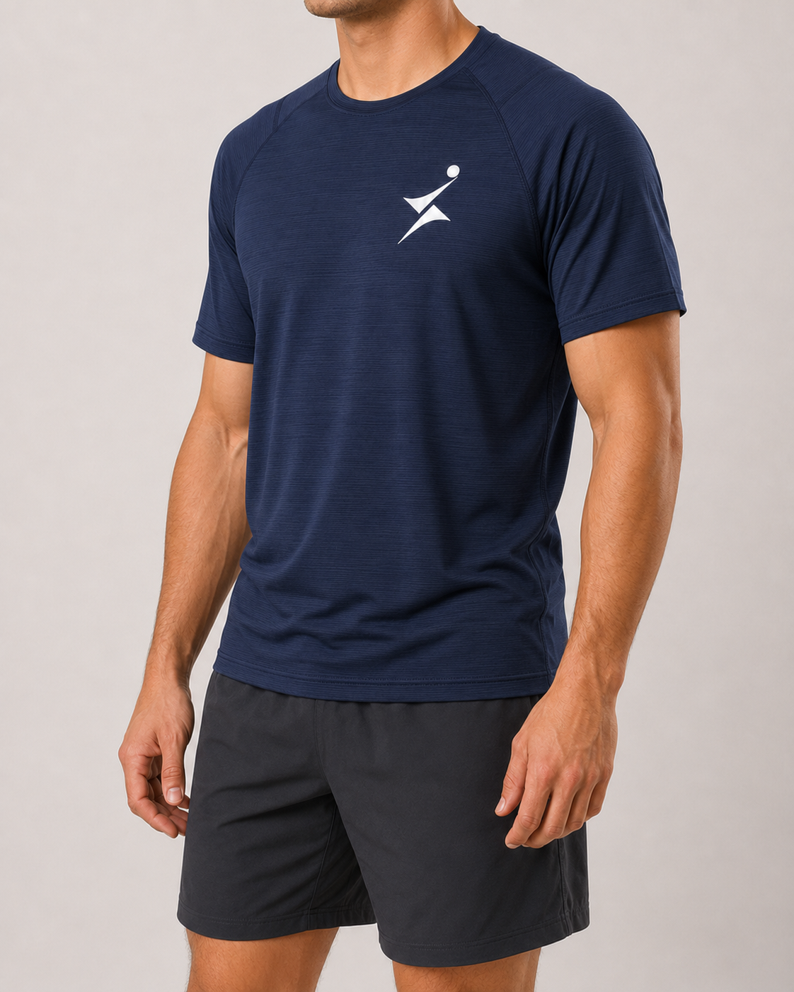 SPIKXA Men’s Featherlight Feel Quick-Dry Gym & Training T-Shirt – Blue - SPIKXA -